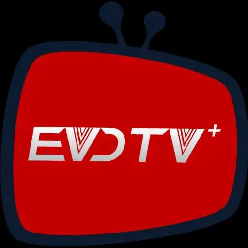 Logo of EVDTV Plus, featuring a modern design with vibrant colors and a sleek font representing digital entertainment.