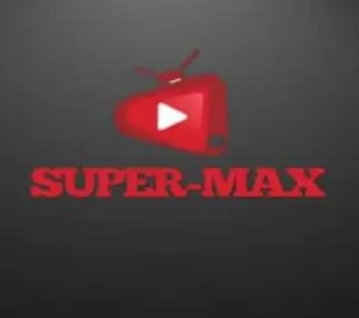 Logo of Super Max Iptv, featuring a modern design with vibrant colors and a sleek font representing digital entertainment.